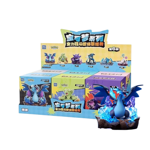 Pokemon Full Power Battle Mini Scene Figure-Whole Box (6pcs)-Holly Box-Ace Cards & Collectibles