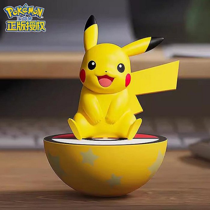 Pokemon Row Sitting Tumbler Series Ornaments-Pikachu-Holly Box-Ace Cards & Collectibles