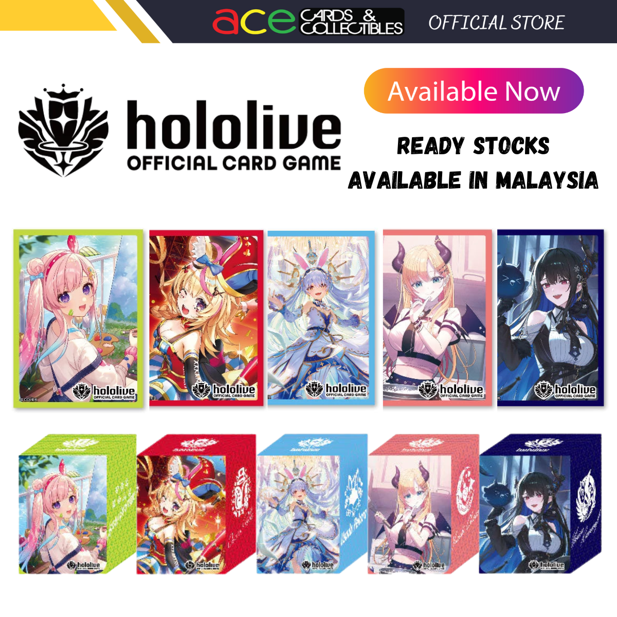 Hololive Official Card Game Card Sleeve And Card Case Series Vol.12~16 / Vol.17~21-Vol.12 (Case)-Hololive Production-Ace Cards & Collectibles
