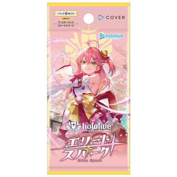 Hololive TCG : Official Card Game Booster "Elite Sparks"-Single Pack (Random)-Hololive Production-Ace Cards & Collectibles