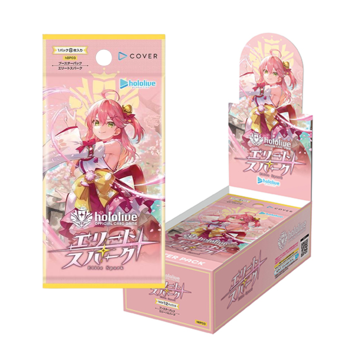 Hololive TCG : Official Card Game Booster [hOCG-hBP03] "Elite Sparks"-Single Pack (Random)-Hololive Production-Ace Cards & Collectibles