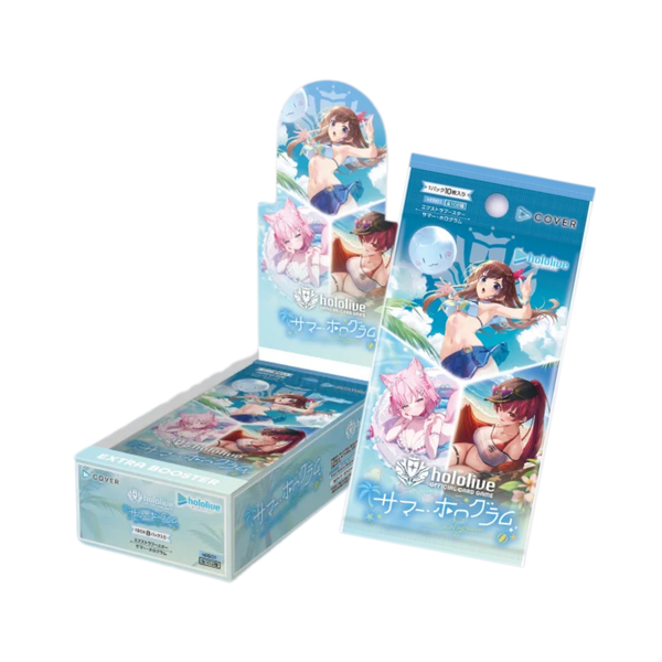 Hololive TCG : Official Card Game Extra Booster [hOCG-hEB01] "Summer Hologram"-Single Pack (Random)-Hololive Production-Ace Cards & Collectibles