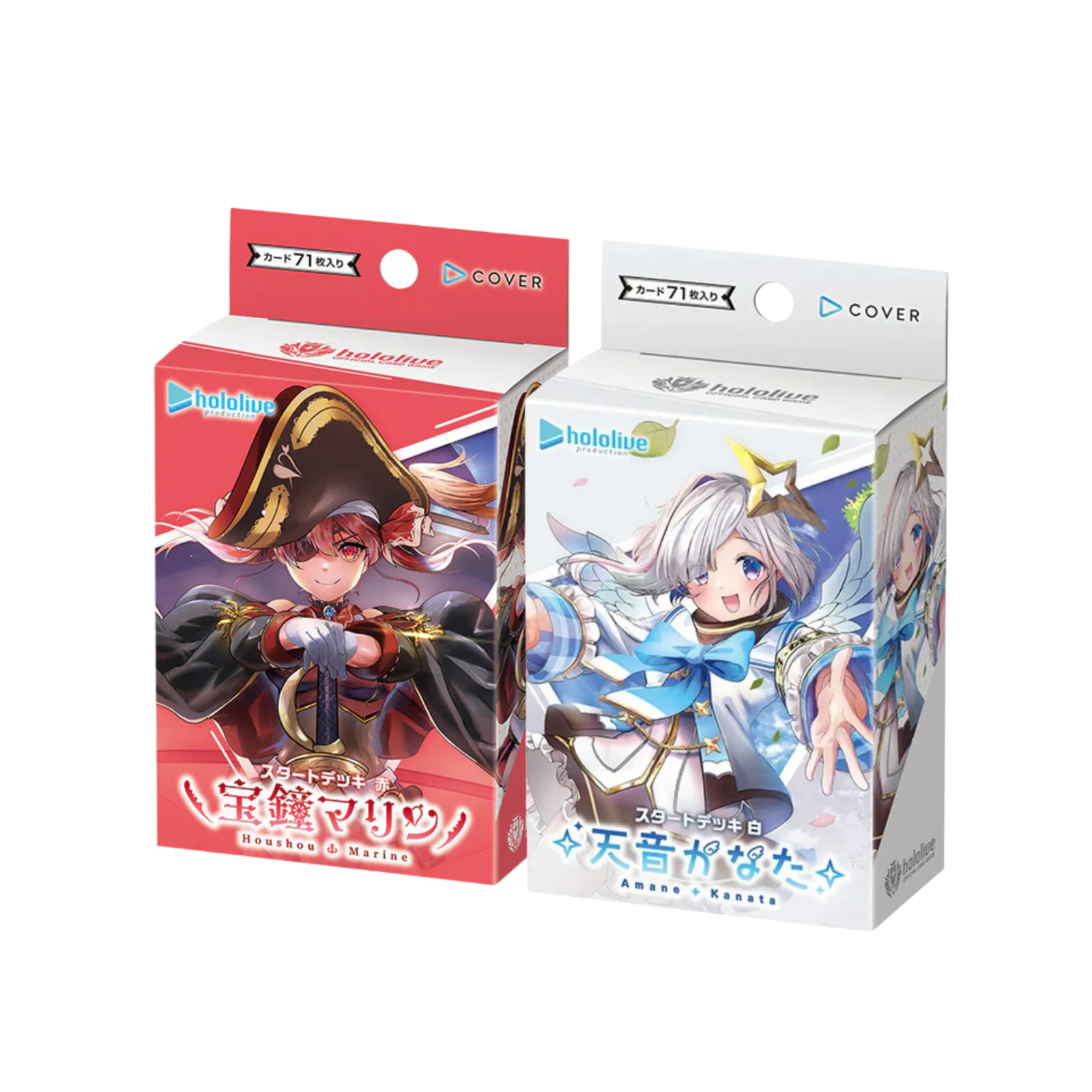 Hololive TCG : Official Card Game Starter Deck "Amane Kanata / Houshou Marine"-Amane Kanata-Hololive Production-Ace Cards & Collectibles