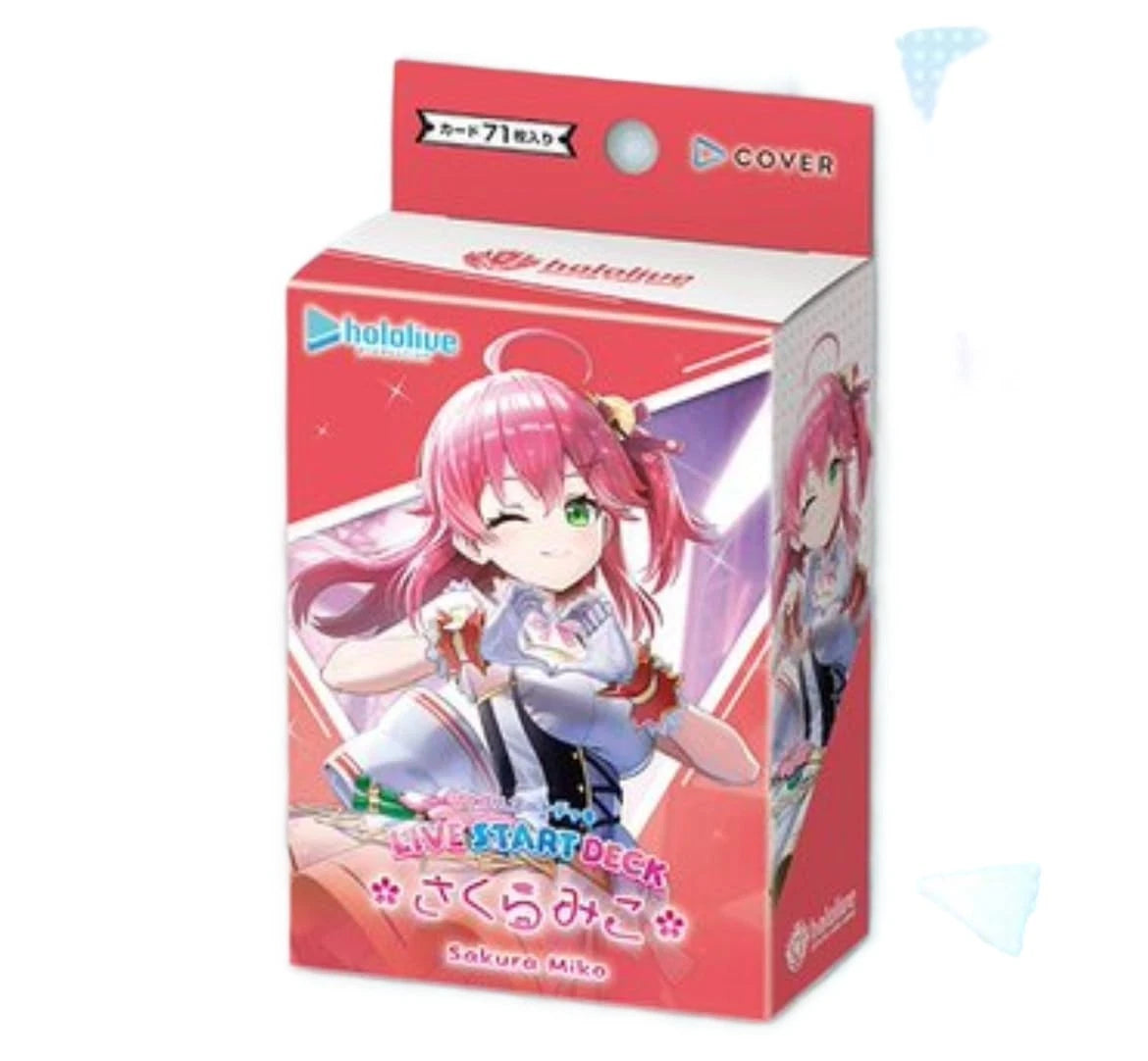 Hololive TCG: Official Card Game Starter Deck "hSD14-hSD19" (Japanese)-hSD16-Miko-Hololive Production-Ace Cards & Collectibles
