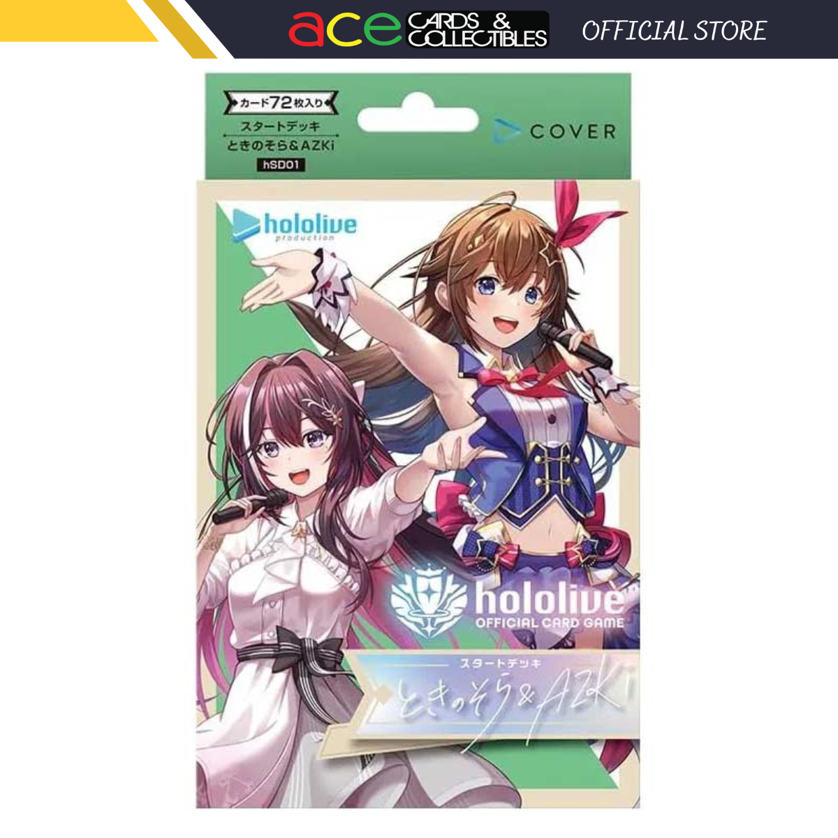 Hololive TCG:Start Deck Tokino Sora &amp; AZKi-Hololive Production-Ace Cards &amp; Collectibles