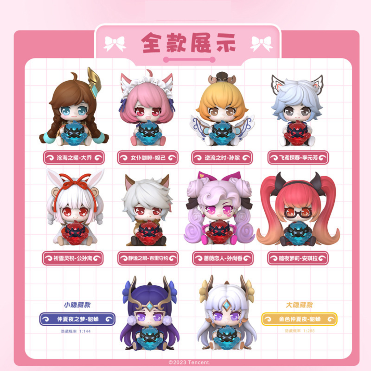 Honor of Kings Canyon Hug Hand-Made Figure Series-Single Box (Random)-Honor Of Kings-Ace Cards & Collectibles