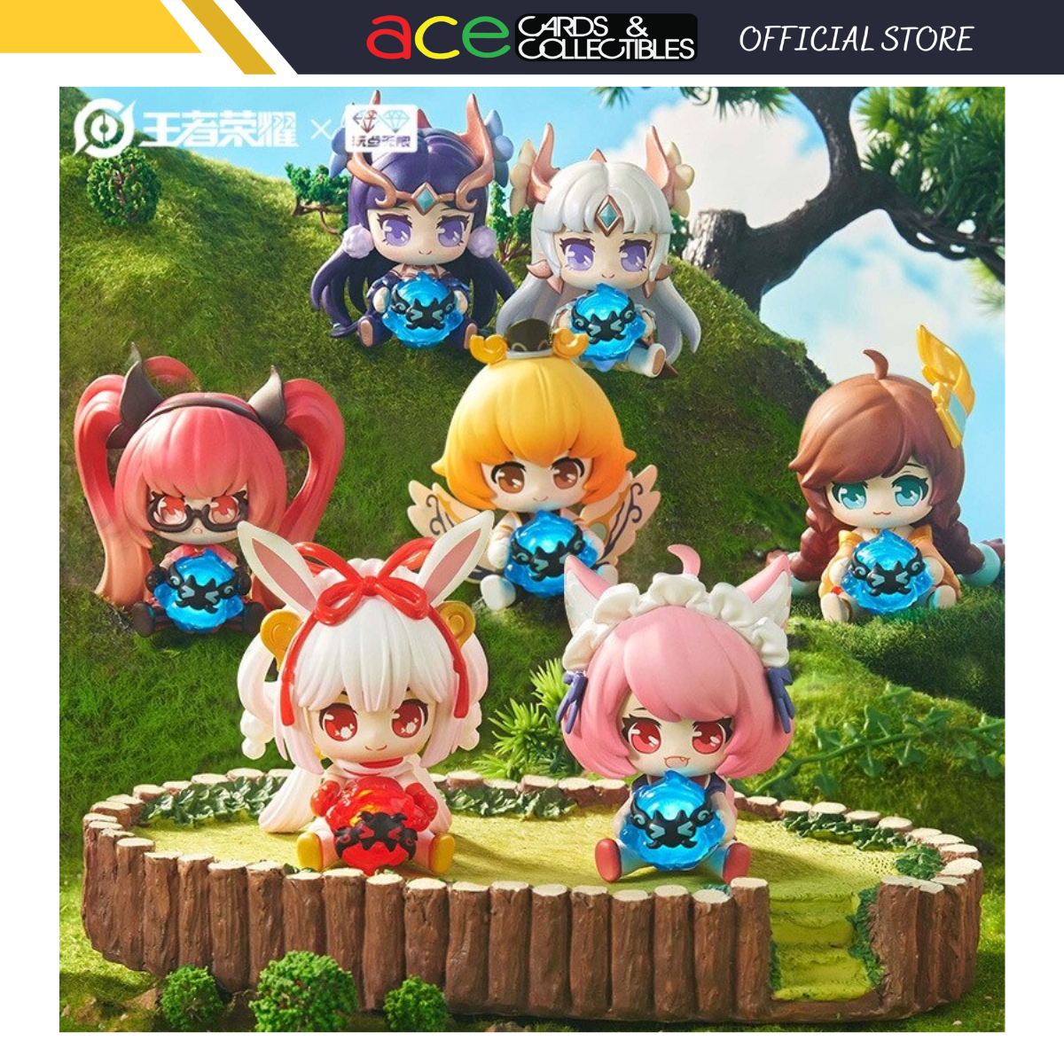 Honor of Kings Canyon Hug Hand-Made Figure Series-Single Box (Random)-Honor Of Kings-Ace Cards & Collectibles