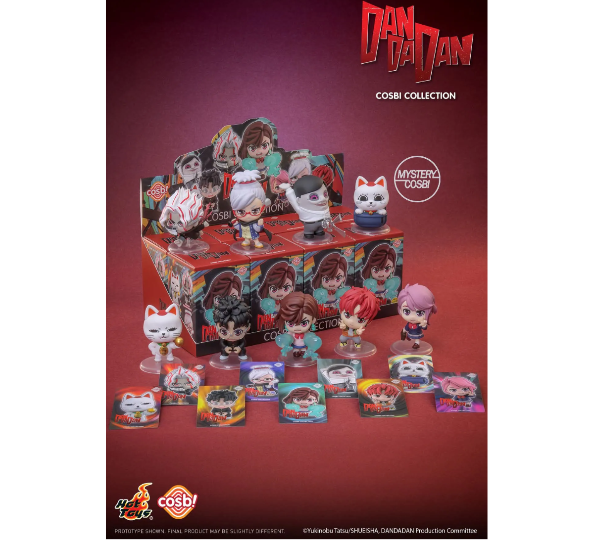 Dandadan Cosbi Collection-Single Box (Random)-Hot Toys-Ace Cards & Collectibles