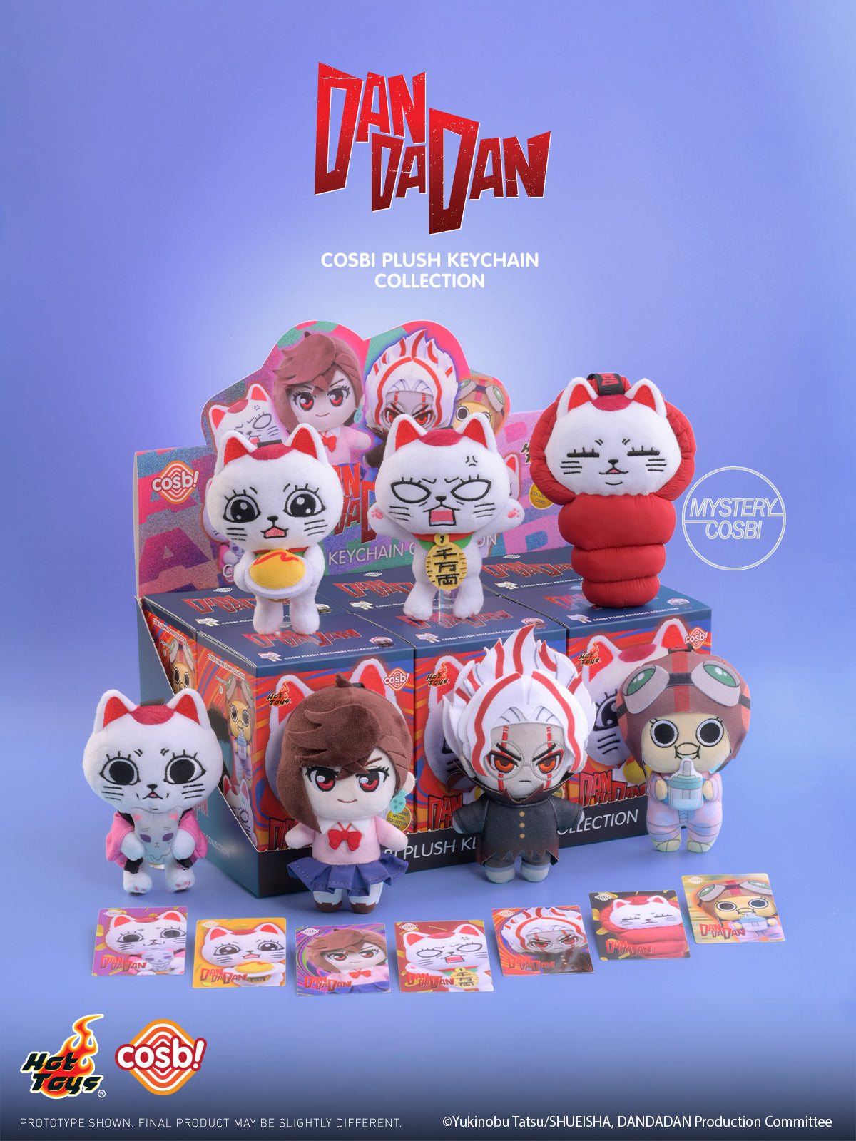 Dandadan Cosbi Plush Keychain Collection-Single Box (Random)-Hot Toys-Ace Cards & Collectibles