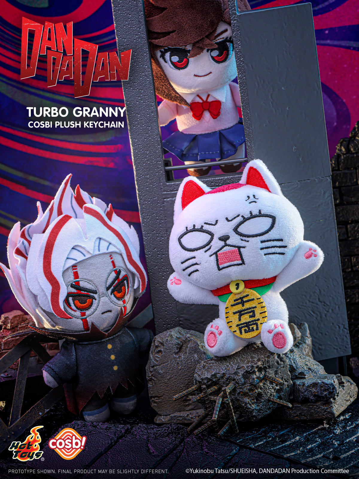 Dandadan Cosbi Plush Keychain Collection-Single Box (Random)-Hot Toys-Ace Cards & Collectibles