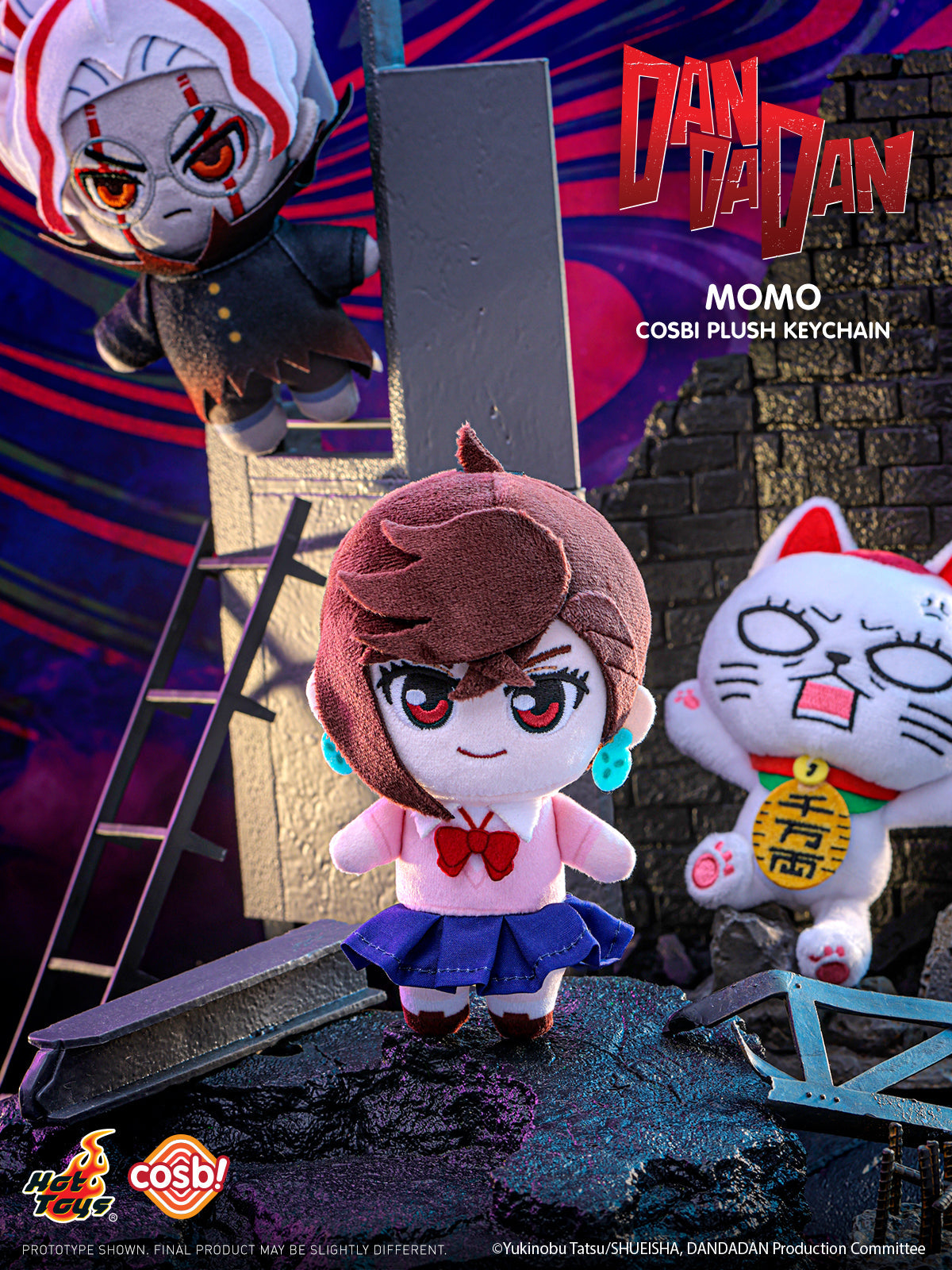 Dandadan Cosbi Plush Keychain Collection-Single Box (Random)-Hot Toys-Ace Cards & Collectibles
