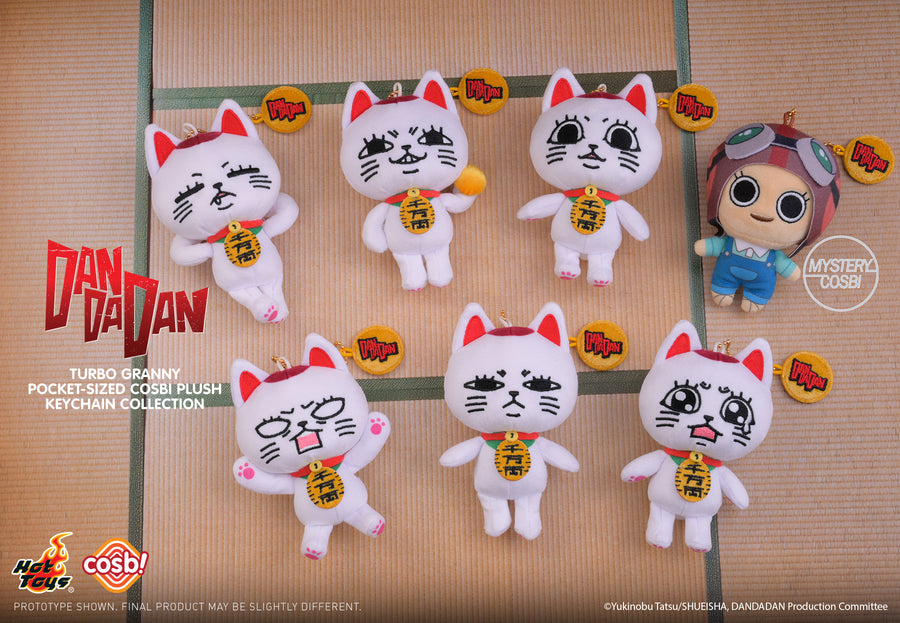 Dandadan Turbo Granny Pocket-Sized Cosbi Plush Keychain Collection-Single Box (Random)-Hot Toys-Ace Cards & Collectibles