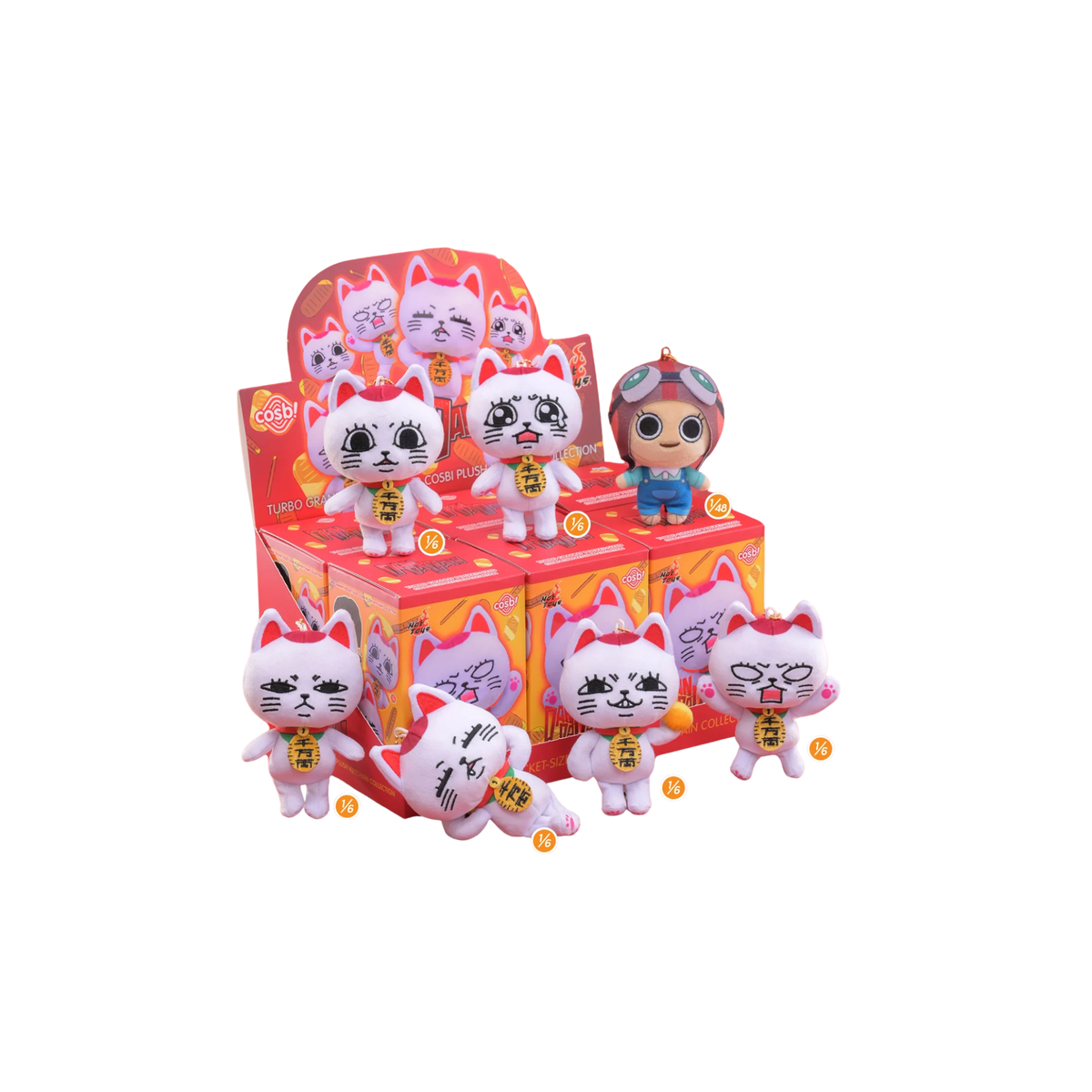 Dandadan Turbo Granny Pocket-Sized Cosbi Plush Keychain Collection-Single Box (Random)-Hot Toys-Ace Cards & Collectibles