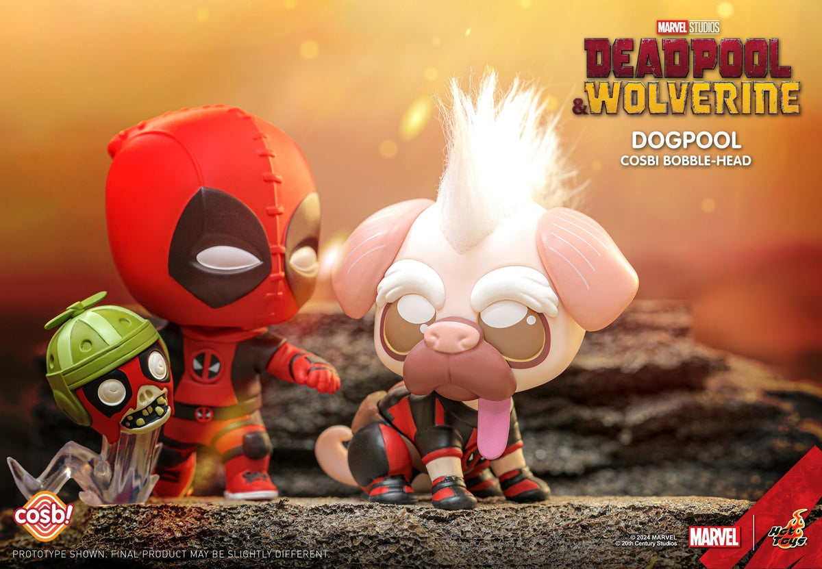 Deadpool &amp; Wolverine Cosbi Bobble Head Collection-Single Box (Random)-Hot Toys-Ace Cards &amp; Collectibles