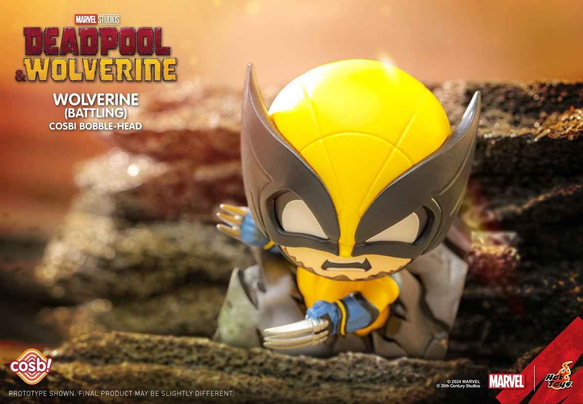 Deadpool &amp; Wolverine Cosbi Bobble Head Collection-Single Box (Random)-Hot Toys-Ace Cards &amp; Collectibles