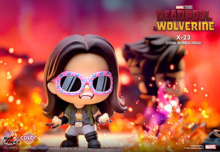 Deadpool &amp; Wolverine Cosbi Bobble-Head Collection Vol.2-Single Box-Hot Toys-Ace Cards &amp; Collectibles