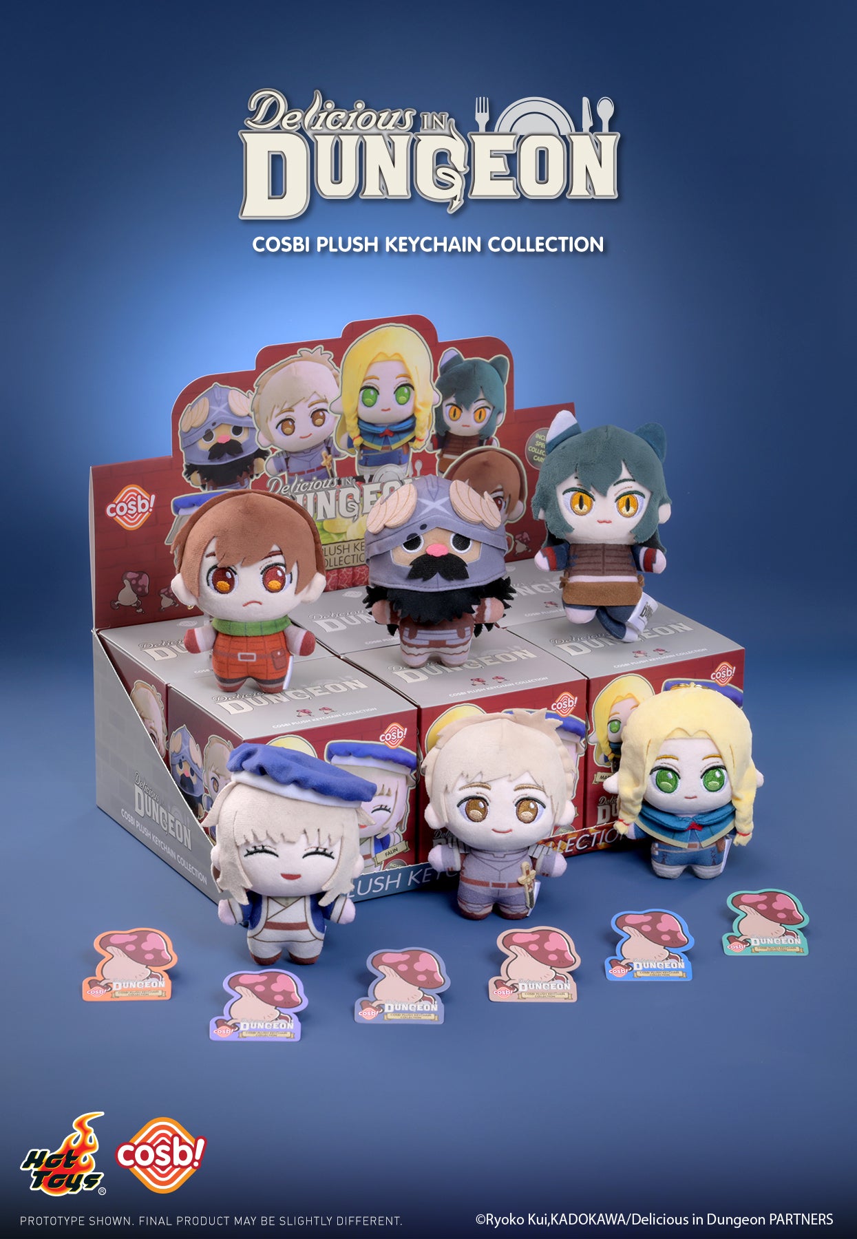 Delicious in Dungeon Cosbi Plush Keychain Collection Series-Single Box (Random)-Hot Toys-Ace Cards & Collectibles