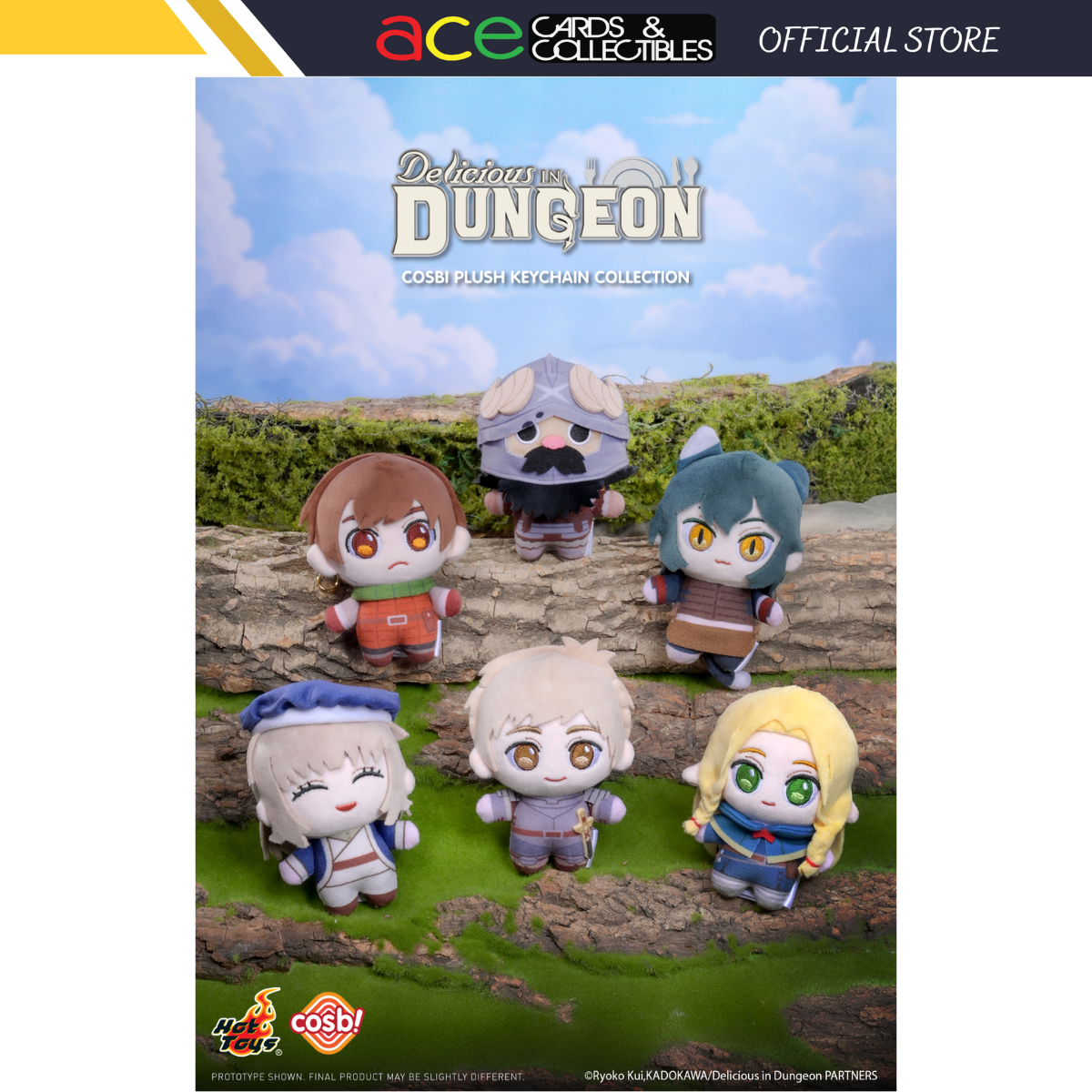 Delicious in Dungeon Cosbi Plush Keychain Collection Series-Single Box (Random)-Hot Toys-Ace Cards & Collectibles