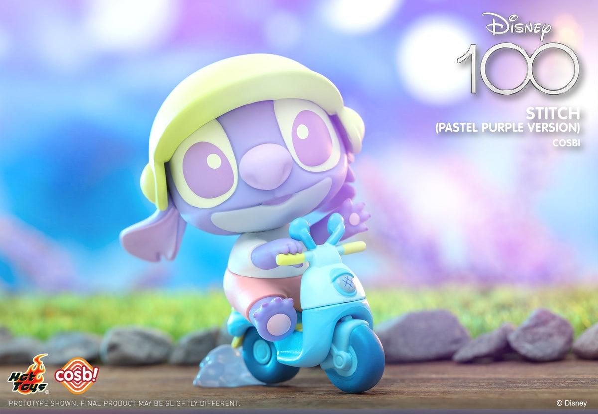 Disney 100 Stitch Cosbi Collection (Pastel Purple Version)-Single Box (Random)-Hot Toys-Ace Cards &amp; Collectibles