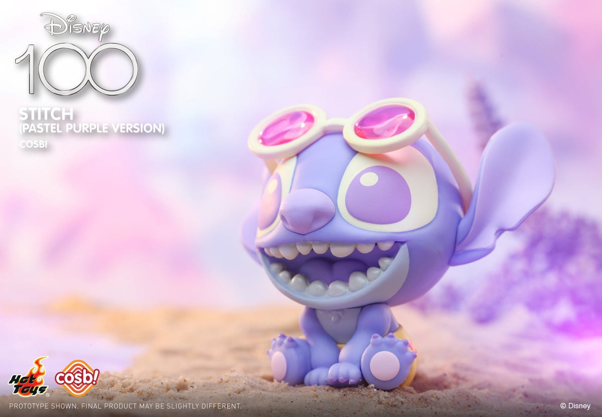 Disney 100 Stitch Cosbi Collection (Pastel Purple Version)-Single Box (Random)-Hot Toys-Ace Cards &amp; Collectibles