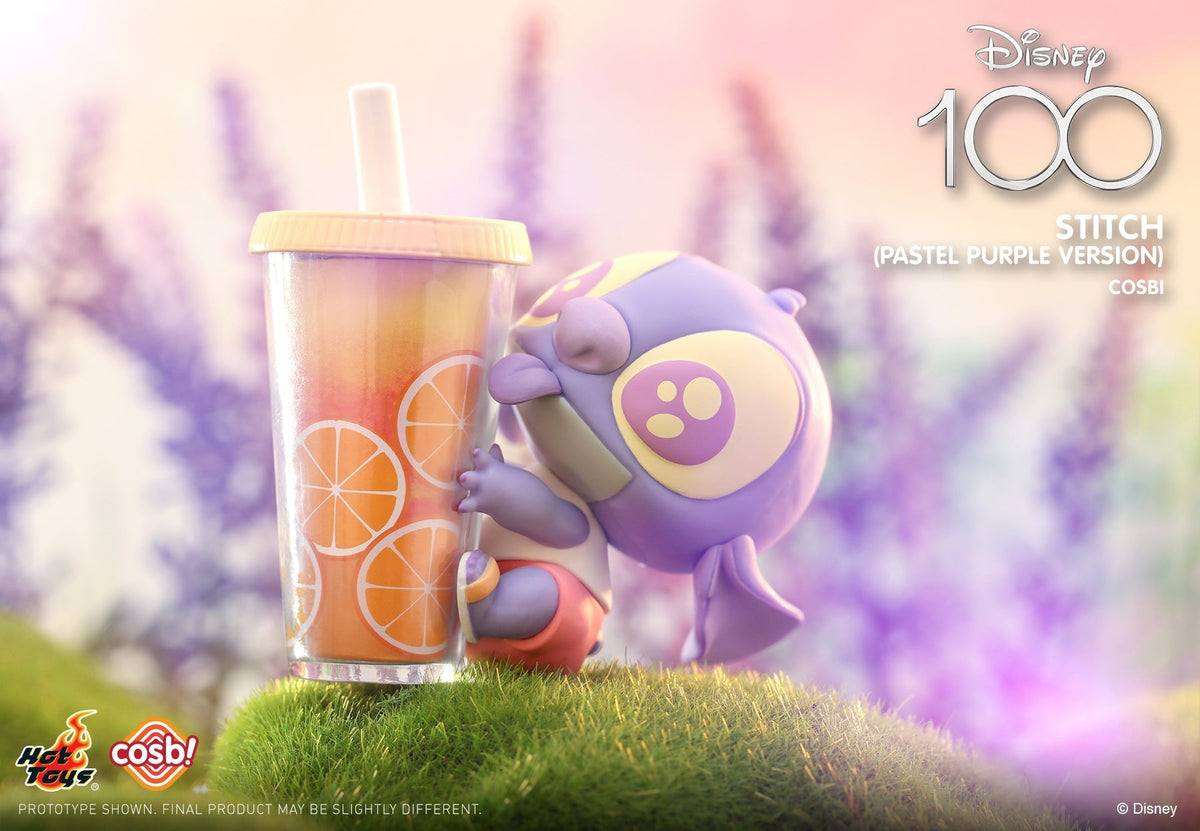 Disney 100 Stitch Cosbi Collection (Pastel Purple Version)-Single Box (Random)-Hot Toys-Ace Cards &amp; Collectibles