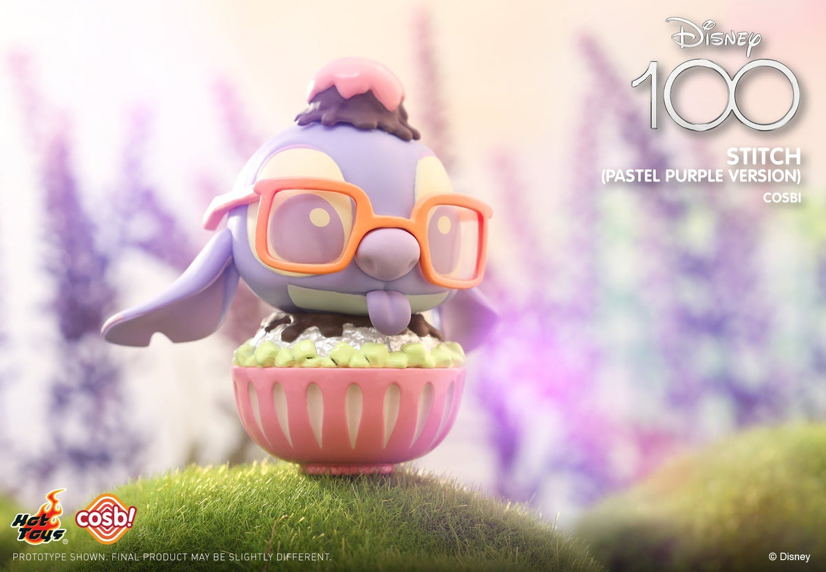 Disney 100 Stitch Cosbi Collection (Pastel Purple Version)-Single Box (Random)-Hot Toys-Ace Cards &amp; Collectibles