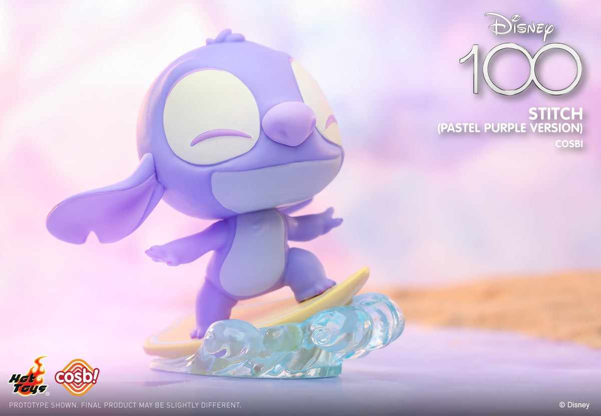 Disney 100 Stitch Cosbi Collection (Pastel Purple Version)-Single Box (Random)-Hot Toys-Ace Cards &amp; Collectibles