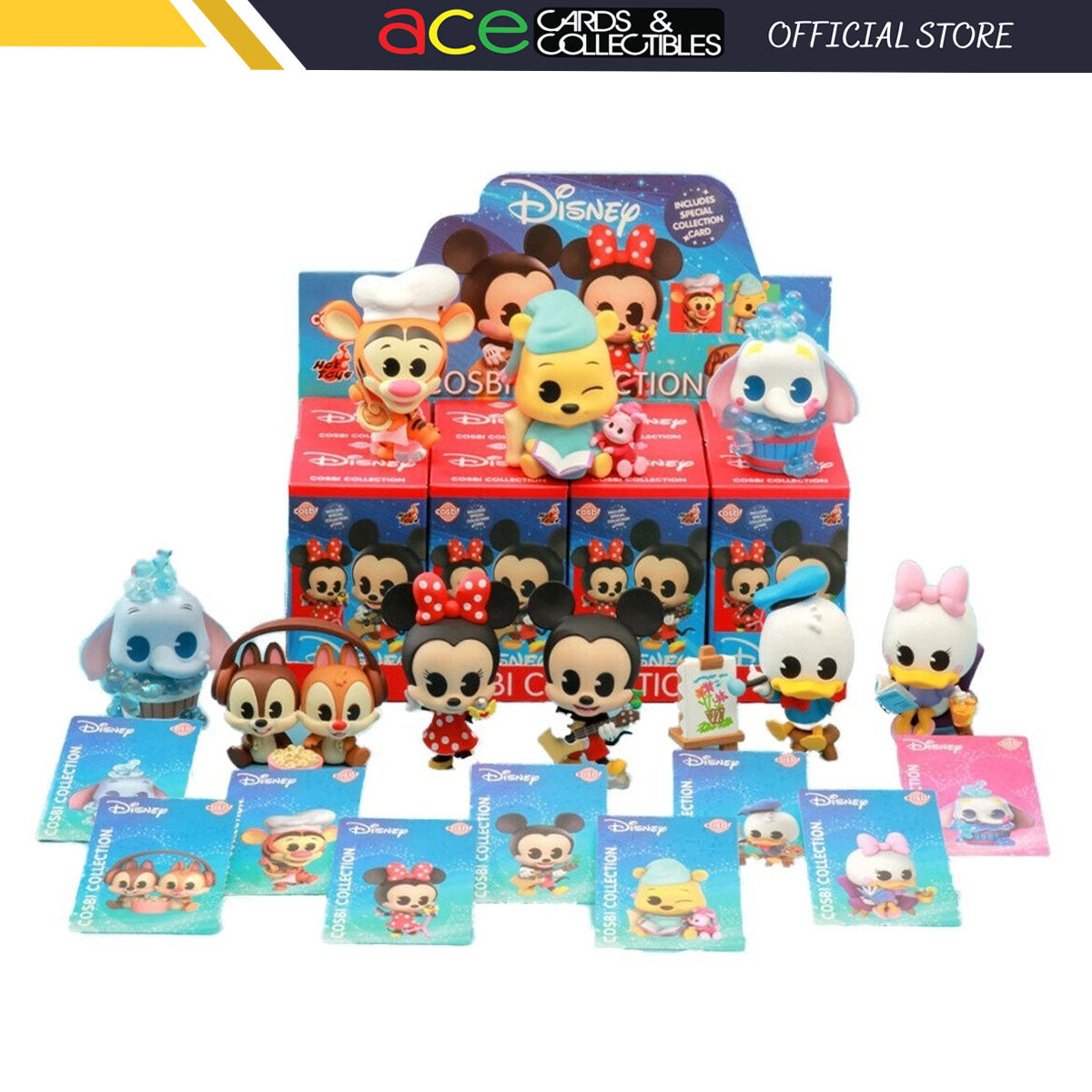 Disney Cosbi Collection Series-Single Box (Random)-Hot Toys-Ace Cards & Collectibles
