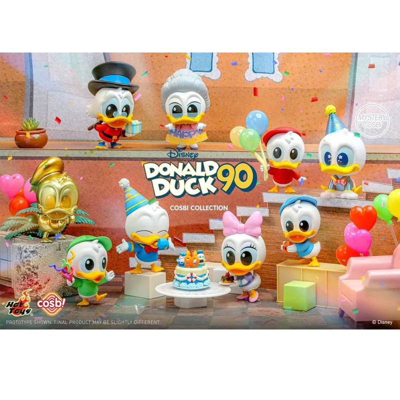 Disney Donald 90th - Donald Duck Birthday Cosbi Collection-Single Box (Random)-Hot Toys-Ace Cards &amp; Collectibles