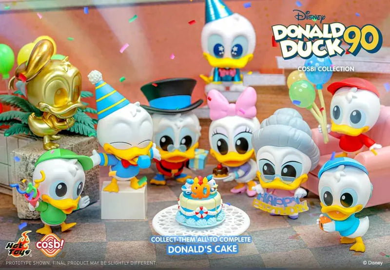 Disney Donald 90th - Donald Duck Birthday Cosbi Collection-Single Box (Random)-Hot Toys-Ace Cards &amp; Collectibles