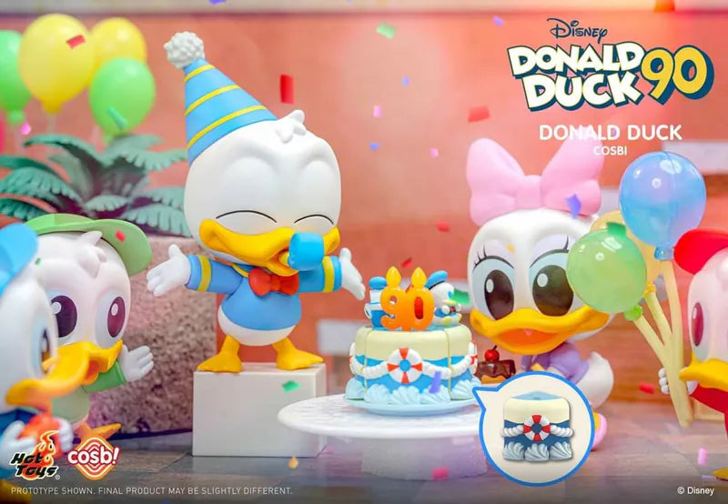 Disney Donald 90th - Donald Duck Birthday Cosbi Collection-Single Box (Random)-Hot Toys-Ace Cards &amp; Collectibles