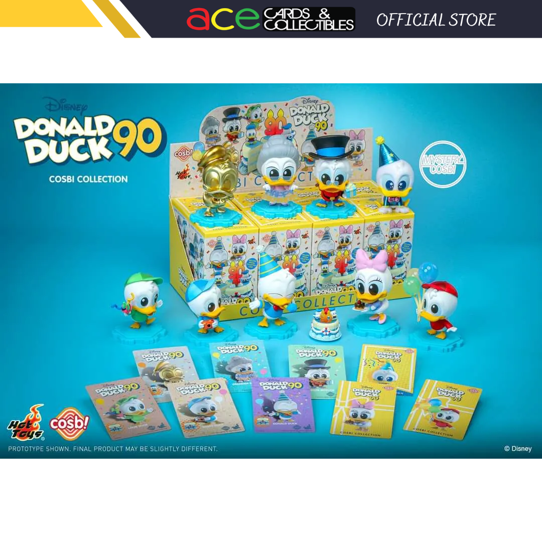 Disney Donald 90th - Donald Duck Birthday Cosbi Collection-Single Box (Random)-Hot Toys-Ace Cards &amp; Collectibles