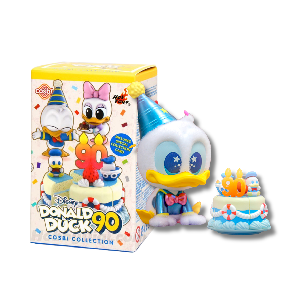 Disney Donald 90th - Donald Duck Birthday Cosbi Collection-Single Box (Random)-Hot Toys-Ace Cards & Collectibles