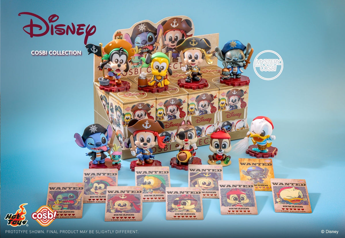 Disney Mickey &amp; Friends Pirate Cosbi Collection-Display Box (8pcs)-Hot Toys-Ace Cards &amp; Collectibles