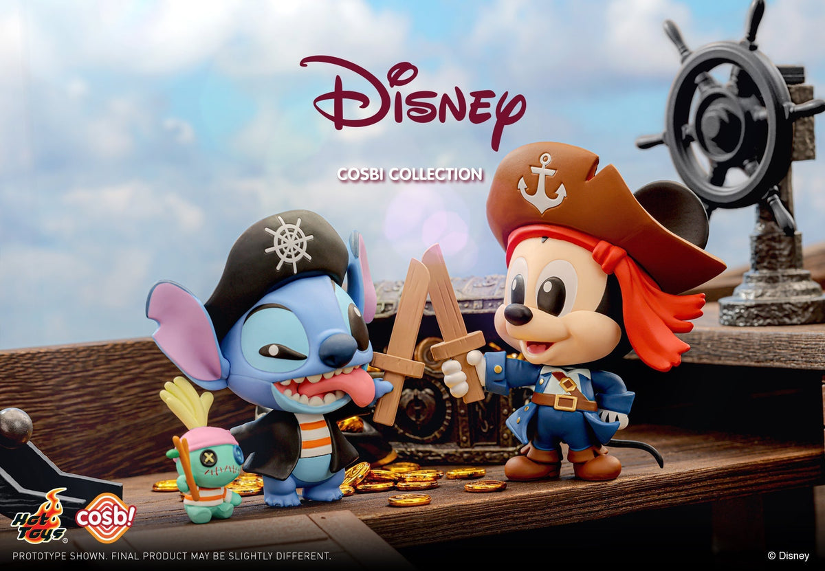 Disney Mickey &amp; Friends Pirate Cosbi Collection-Single Box (Random)-Hot Toys-Ace Cards &amp; Collectibles