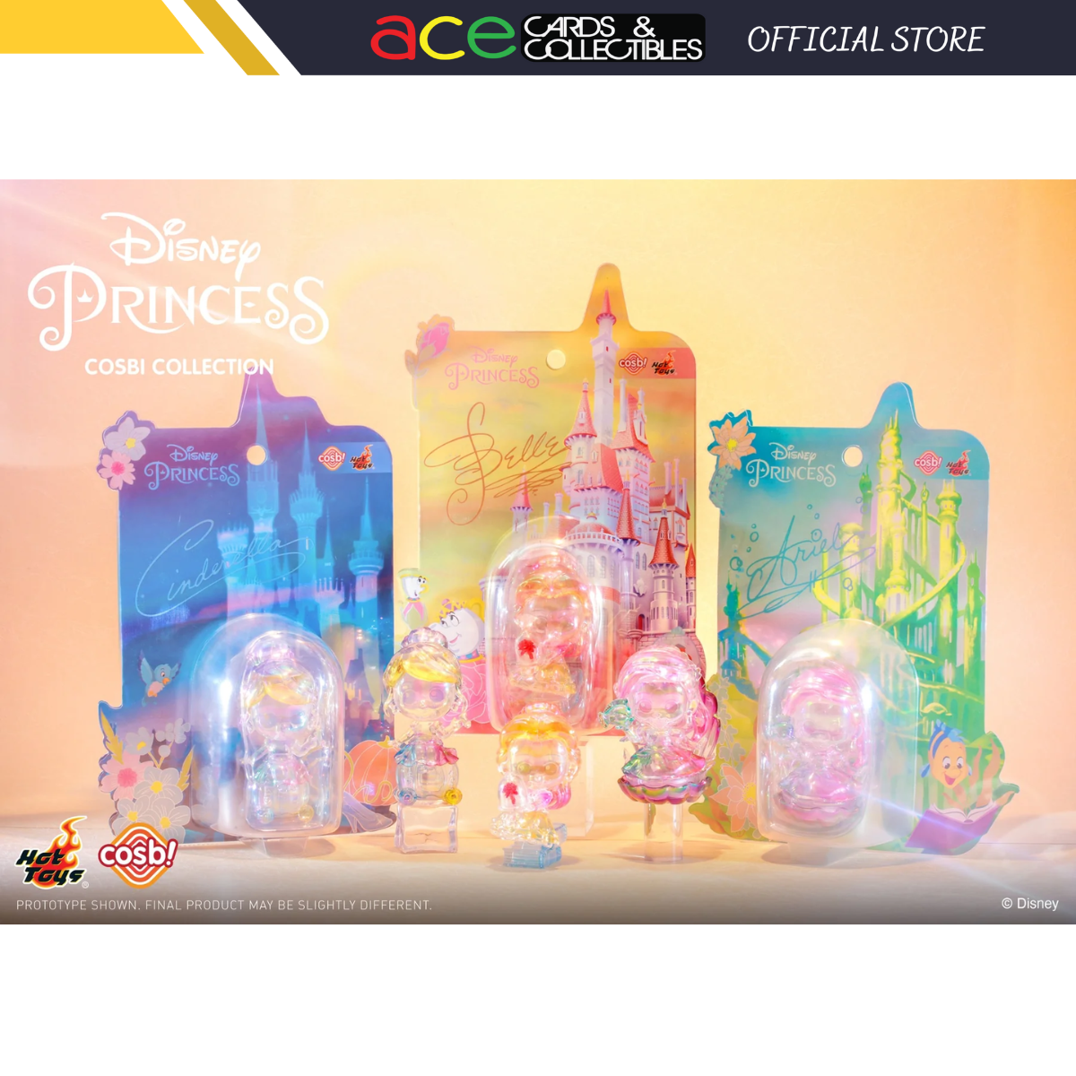 Disney Princess Cosbi Special Color Version-Belle-Hot Toys-Ace Cards &amp; Collectibles