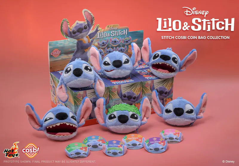 Disney Stitch Cosbi Coin Bag Collection-Single Box (Random)-Hot Toys-Ace Cards & Collectibles