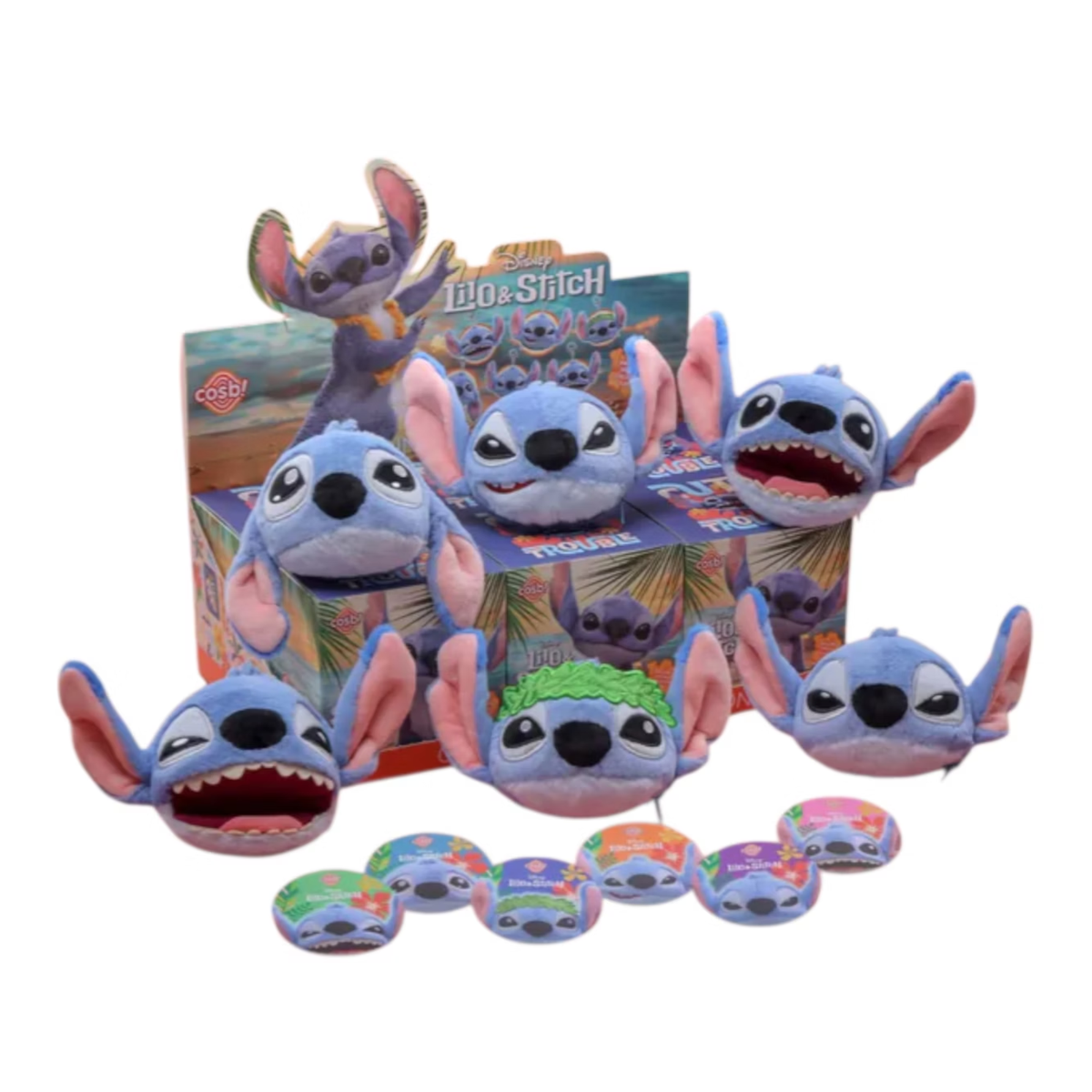 Disney Stitch Cosbi Coin Bag Collection-Single Box (Random)-Hot Toys-Ace Cards & Collectibles