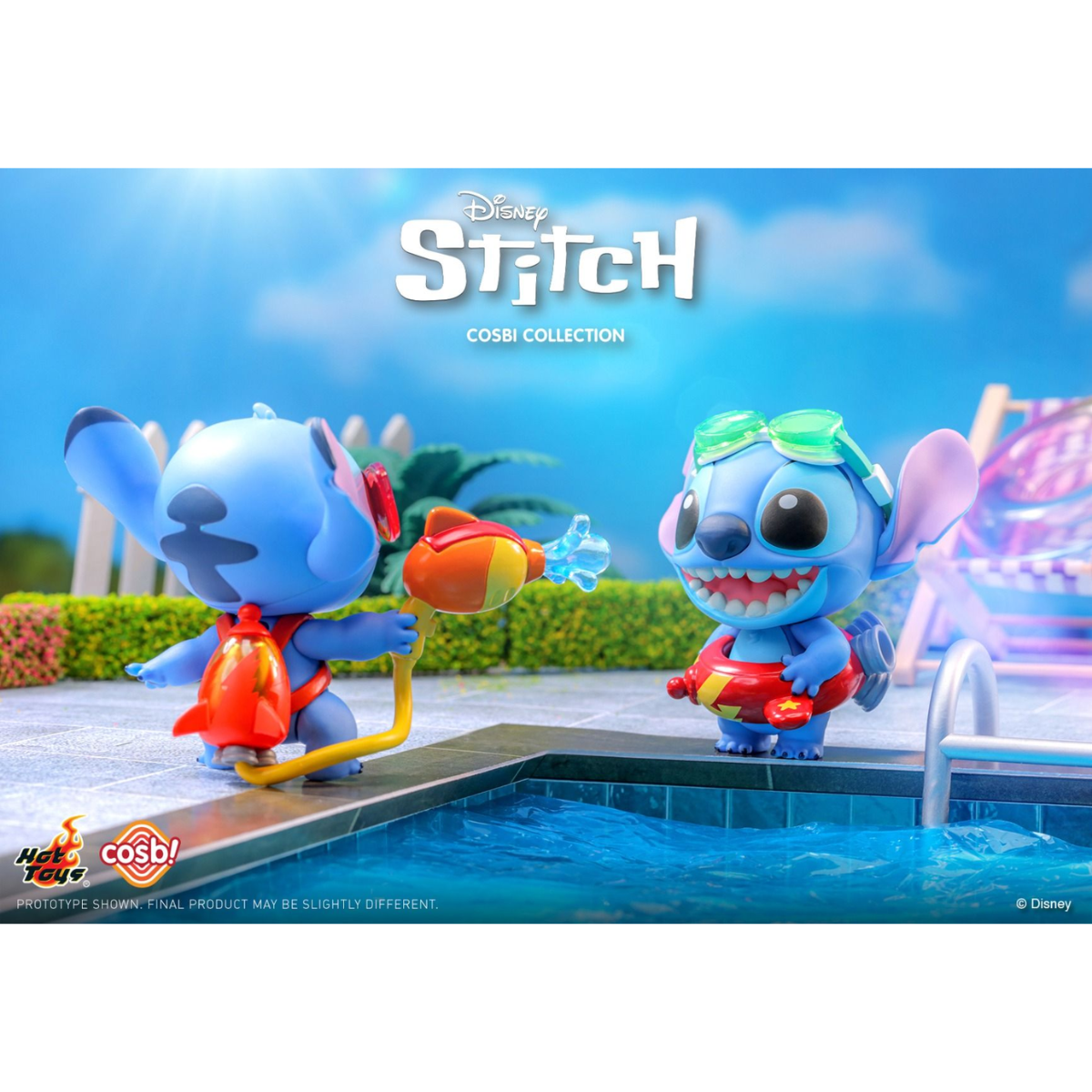 Disney Stitch Cosbi Collection - Stitch on Holiday Series-Single Box (Random)-Hot Toys-Ace Cards &amp; Collectibles