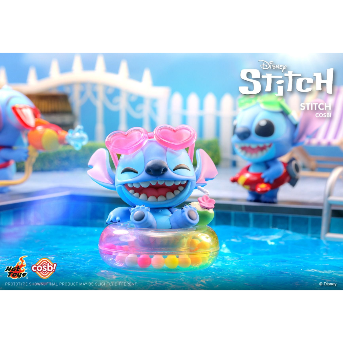 Disney Stitch Cosbi Collection - Stitch on Holiday Series-Single Box (Random)-Hot Toys-Ace Cards &amp; Collectibles