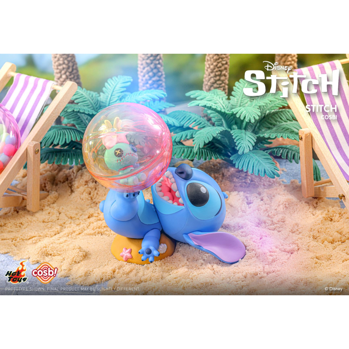 Disney Stitch Cosbi Collection - Stitch on Holiday Series-Single Box (Random)-Hot Toys-Ace Cards &amp; Collectibles