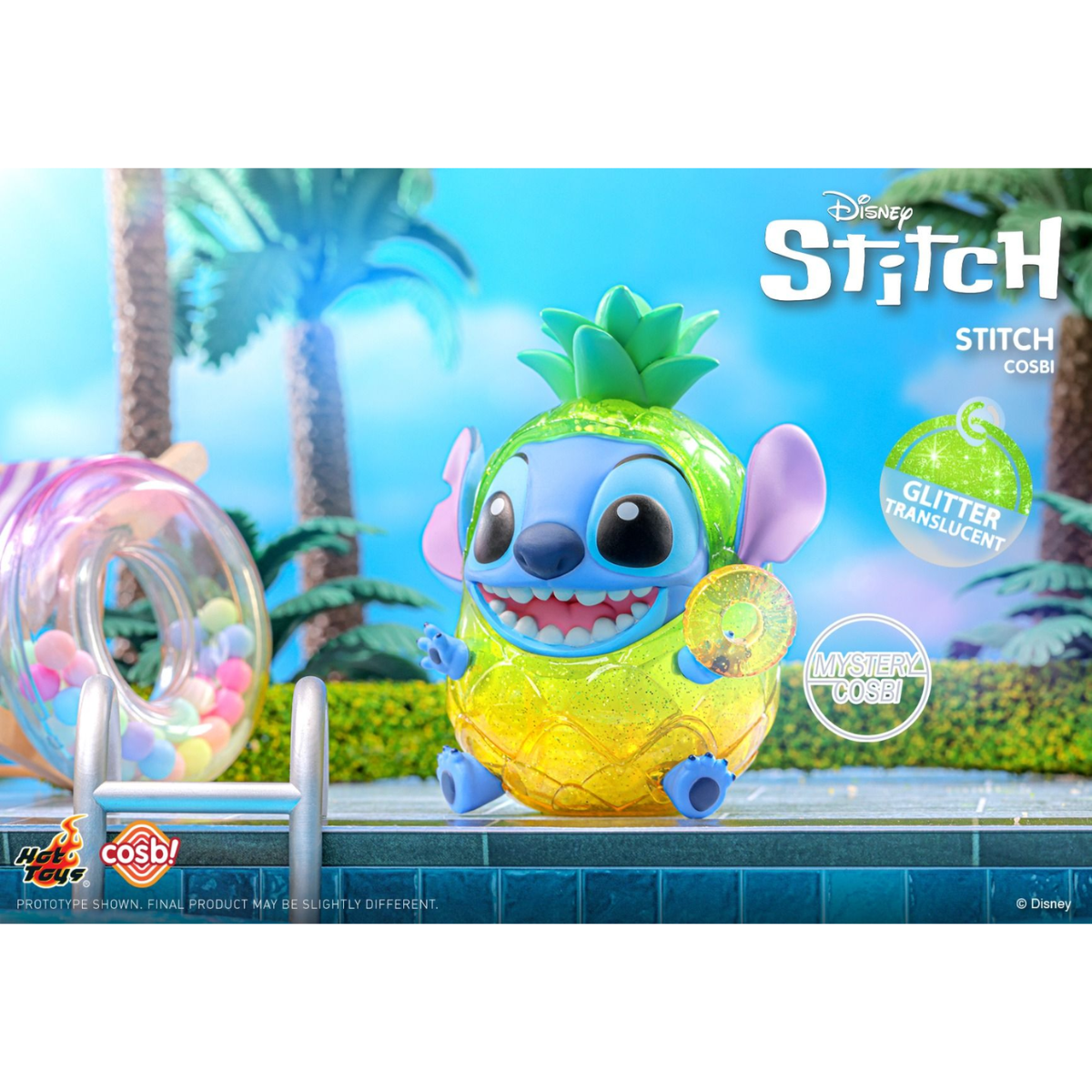 Disney Stitch Cosbi Collection - Stitch on Holiday Series-Single Box (Random)-Hot Toys-Ace Cards &amp; Collectibles