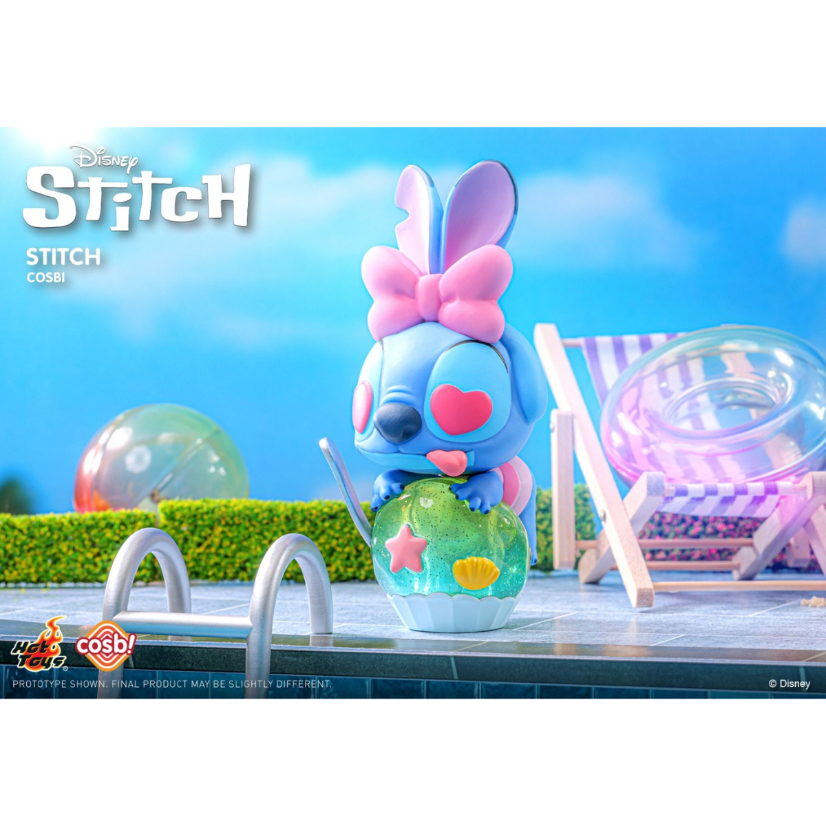 Disney Stitch Cosbi Collection - Stitch on Holiday Series-Single Box (Random)-Hot Toys-Ace Cards &amp; Collectibles