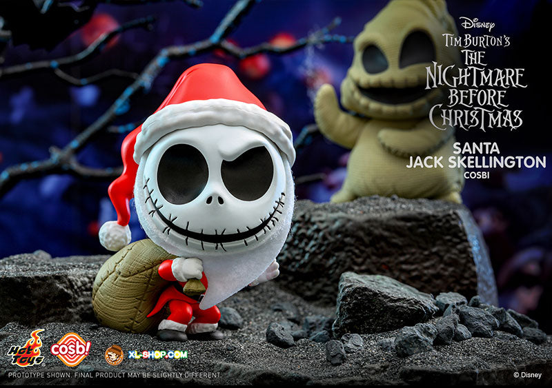 Disney The Nightmare Before Christmas Cosbi Bobble-Head Collection-Single Box (Random)-Hot Toys-Ace Cards &amp; Collectibles