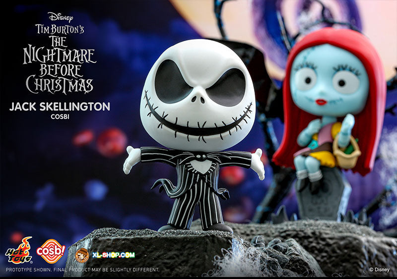 Disney The Nightmare Before Christmas Cosbi Bobble-Head Collection-Single Box (Random)-Hot Toys-Ace Cards &amp; Collectibles