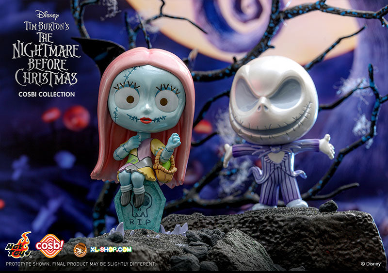 Disney The Nightmare Before Christmas Cosbi Bobble-Head Collection-Single Box (Random)-Hot Toys-Ace Cards &amp; Collectibles