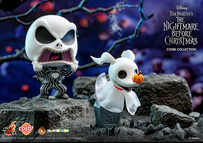 Disney The Nightmare Before Christmas Cosbi Bobble-Head Collection-Single Box (Random)-Hot Toys-Ace Cards &amp; Collectibles