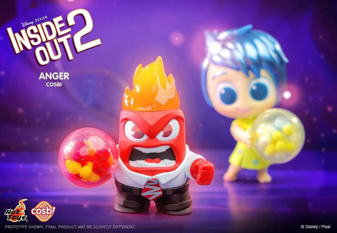 Disney and Pixar&#39;s Inside Out 2 Cosbi Collection-Single Box (Random)-Hot Toys-Ace Cards &amp; Collectibles