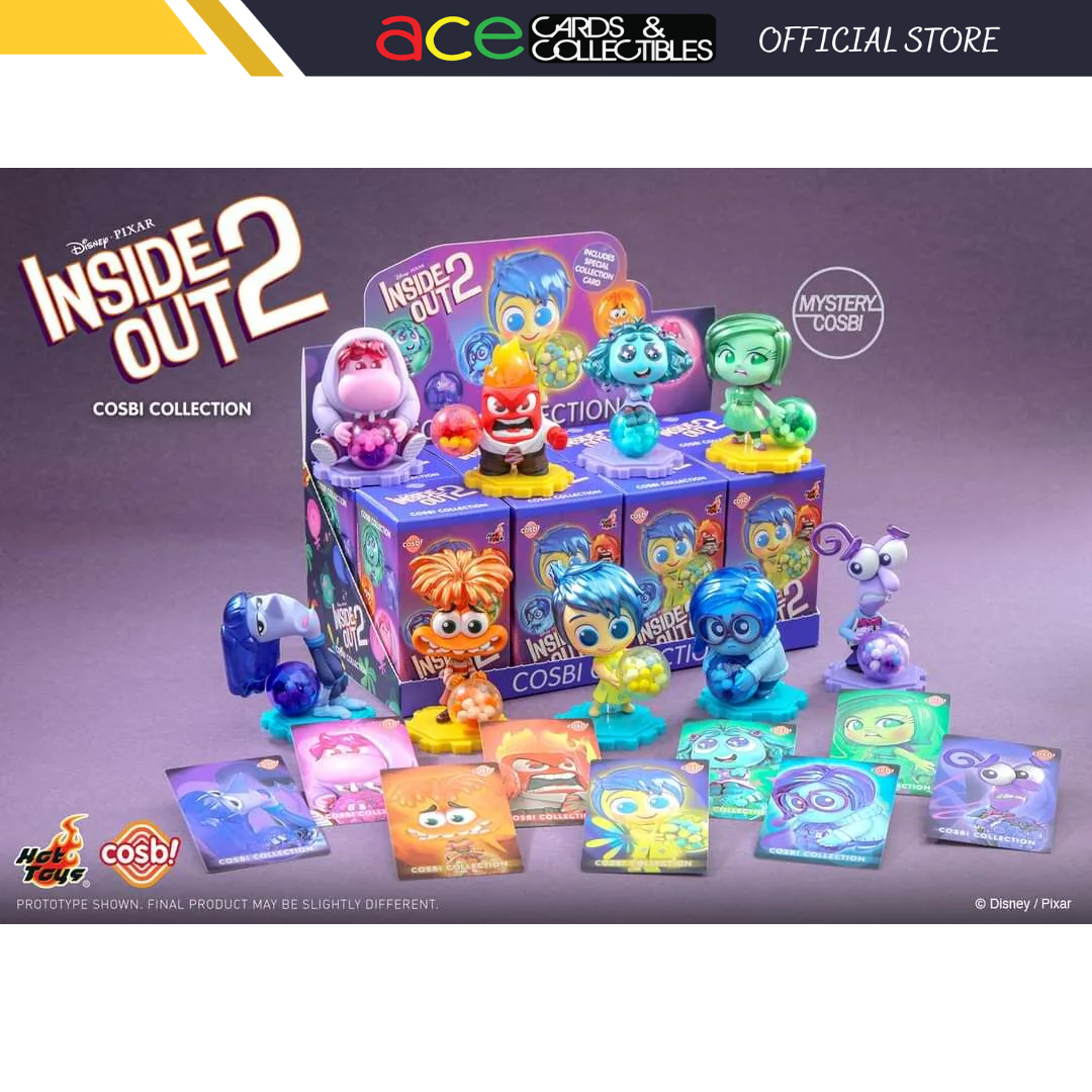 Disney and Pixar's Inside Out 2 Cosbi Collection-Single Box (Random)-Hot Toys-Ace Cards & Collectibles