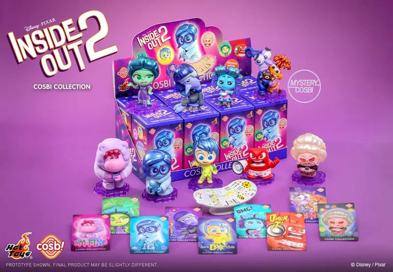 Disney and Pixar's Inside Out 2 Cosbi Collection Vol.2-Single Box-Hot Toys-Ace Cards & Collectibles
